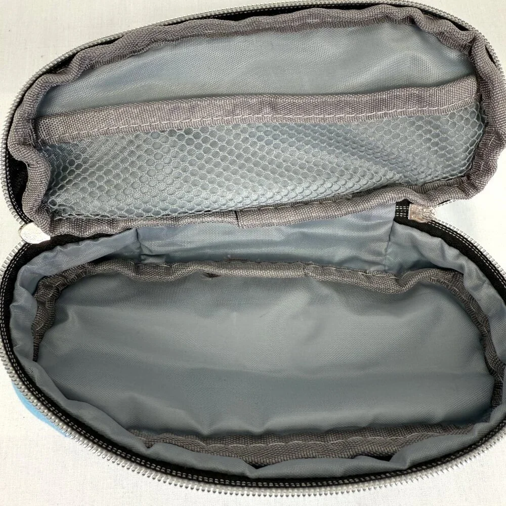 Unbranded Dinosaur Pencil Case Blue Double Layer